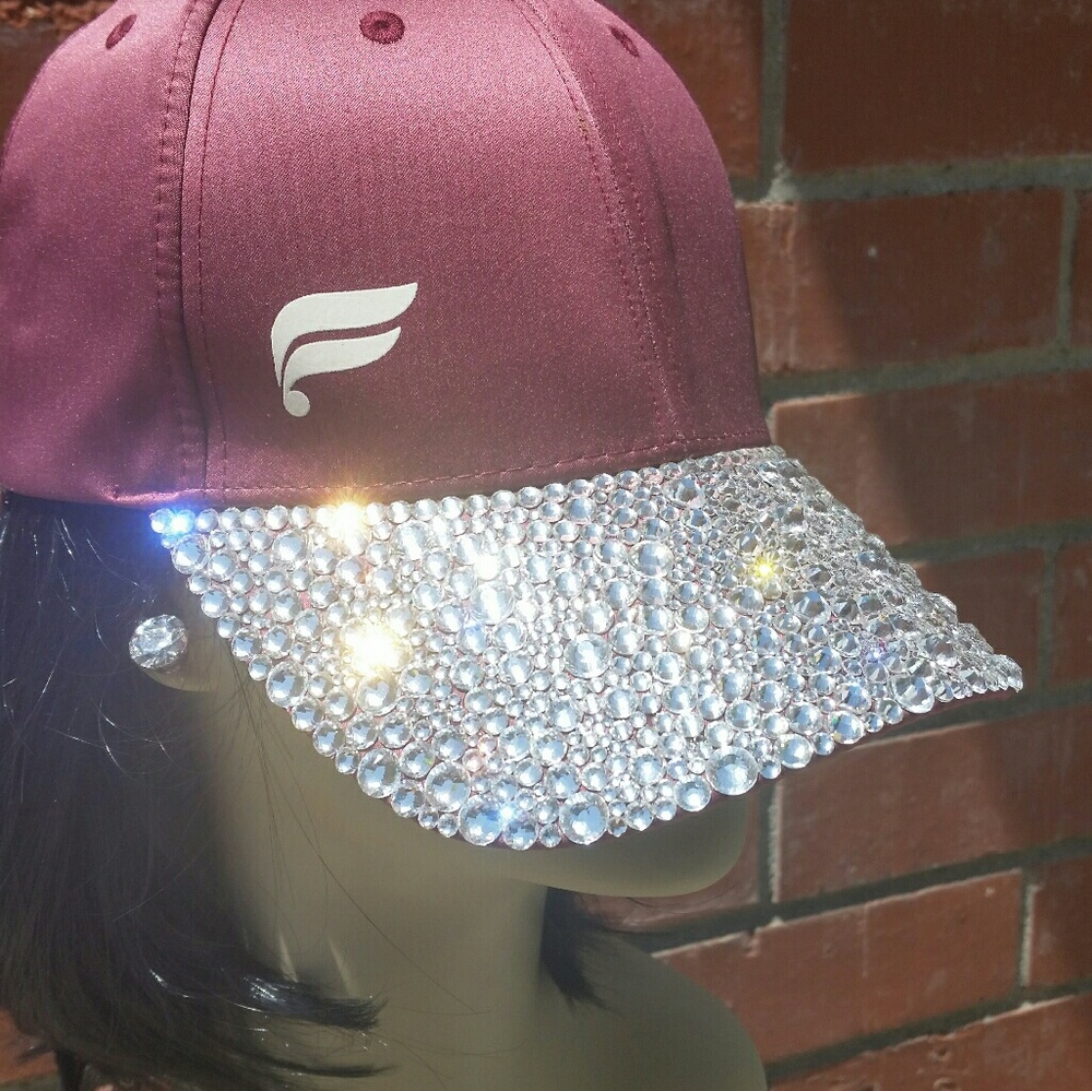 Swarovski Crystal Bridal Hats-Fabletics Hats-Bling Hats - Picture 5 of 9